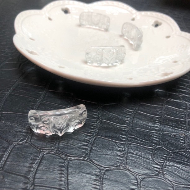 白水晶狐牌配件LZY41多样性发其一