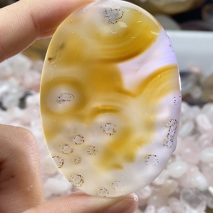 玛瑙/玉髓合金颈饰