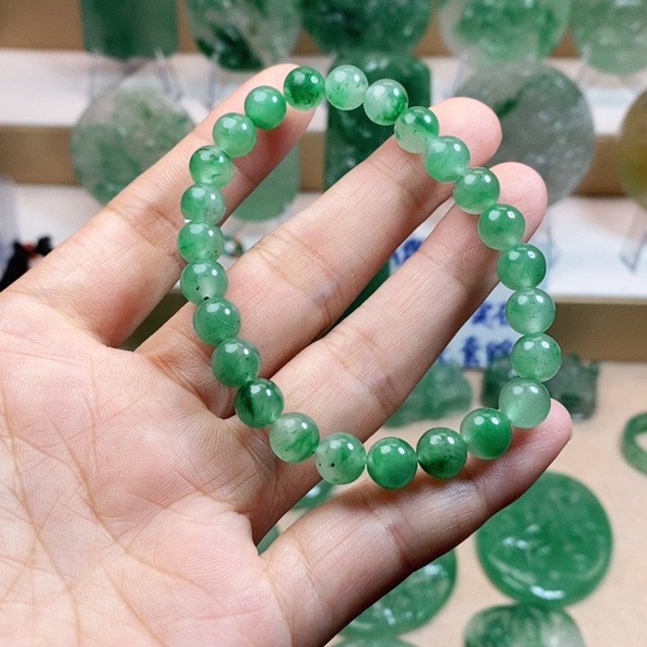 未镶嵌石英质玉珠宝奇石非洲翠