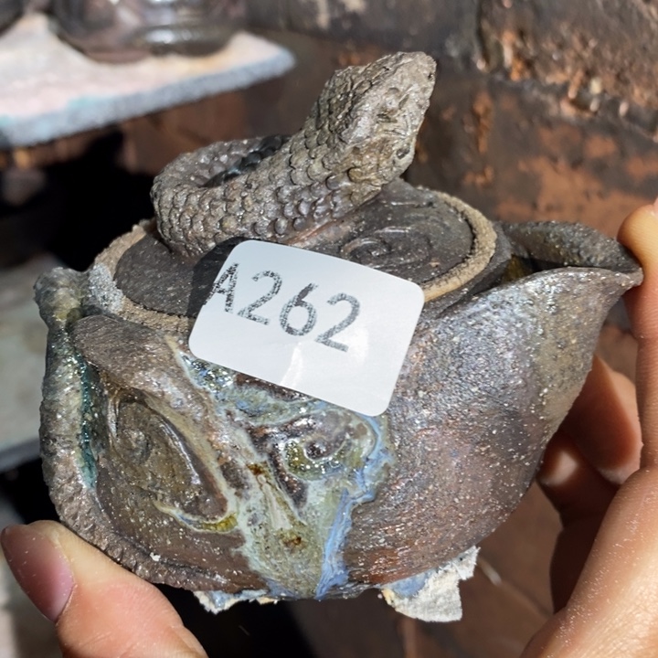 柴烧裸烧源头产地微瑕