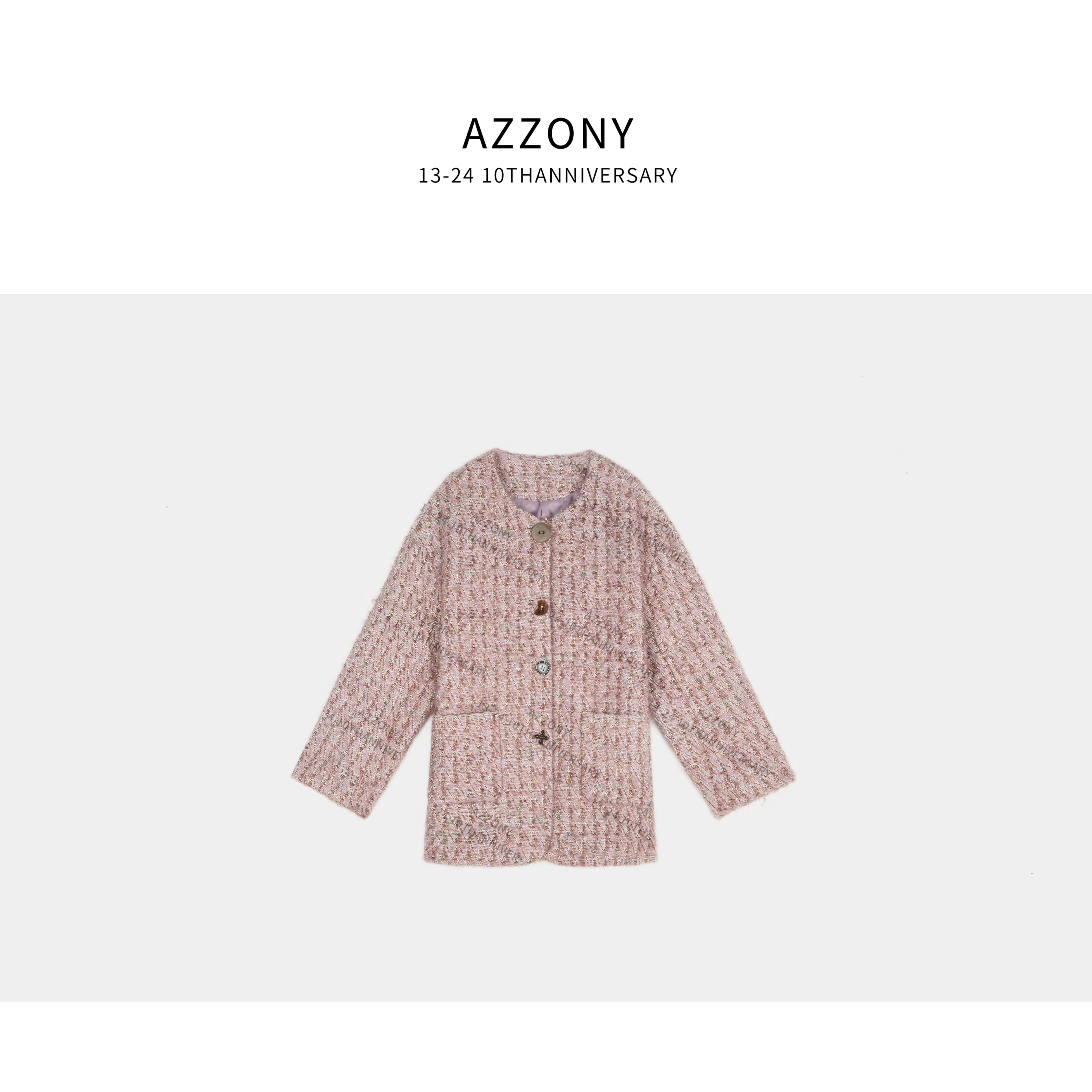 4 YYL 香芋紫小香外套 羊毛  251006 2025冬款上新winter