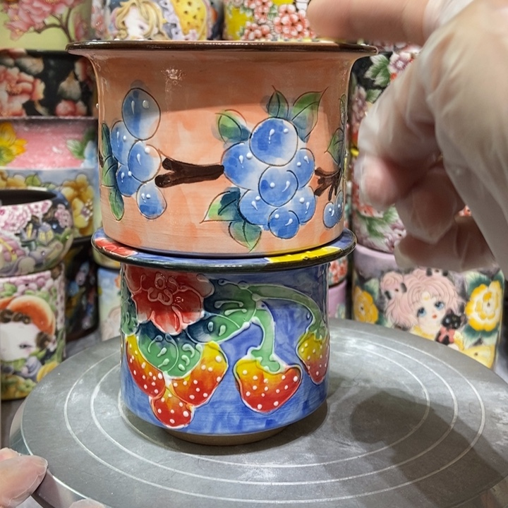 景德镇艺术手绘作品