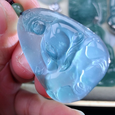 【闪购商品】翡翠颈饰未镶嵌天然翡翠