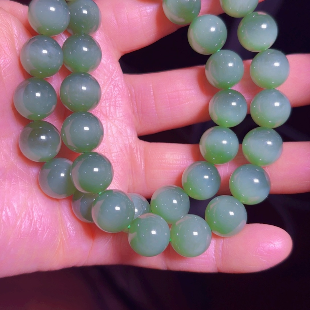 和田玉（碧玉）项链未镶嵌?****?