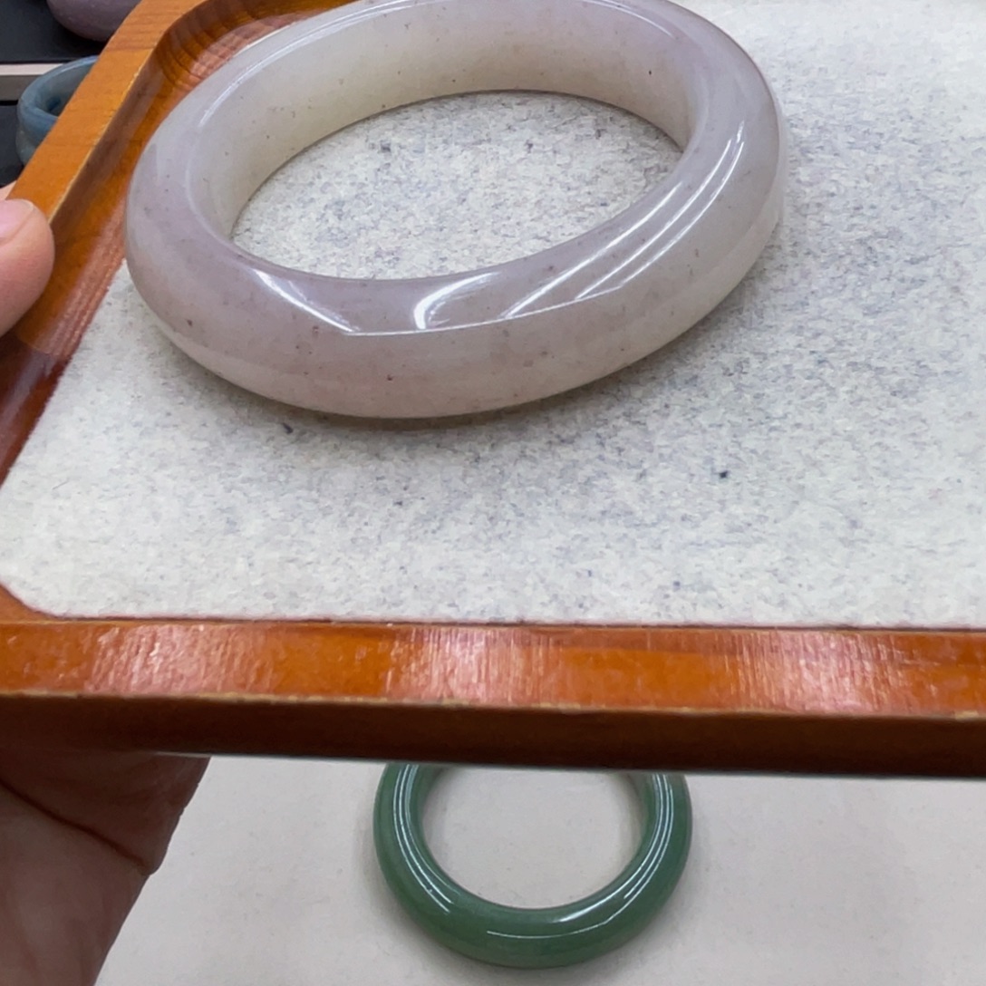 石英质玉圈口56未镶嵌