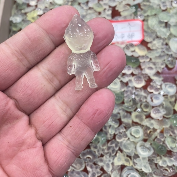 蛇纹石玉合金颈饰