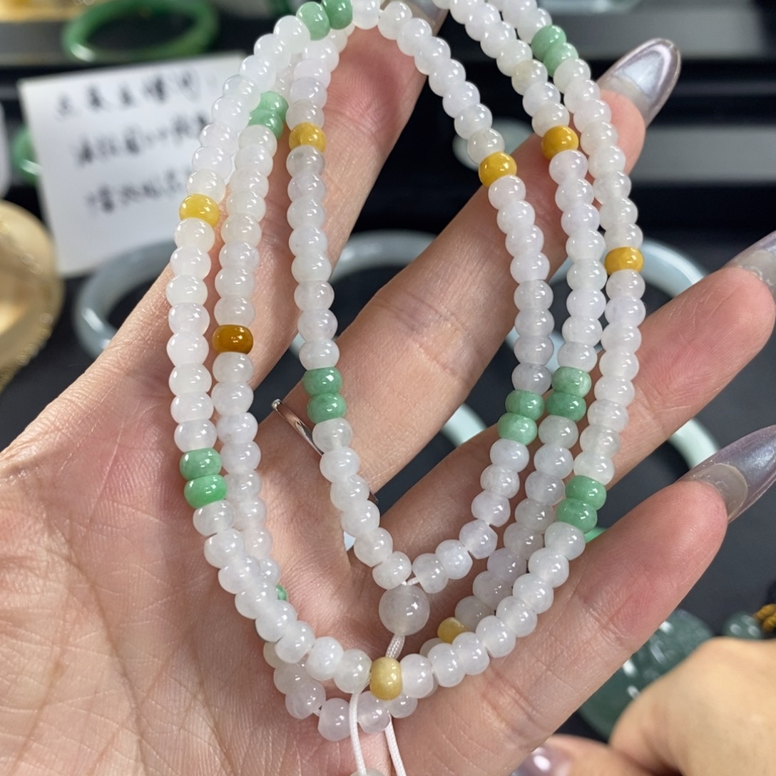 翡翠未镶嵌颈饰天然翡翠