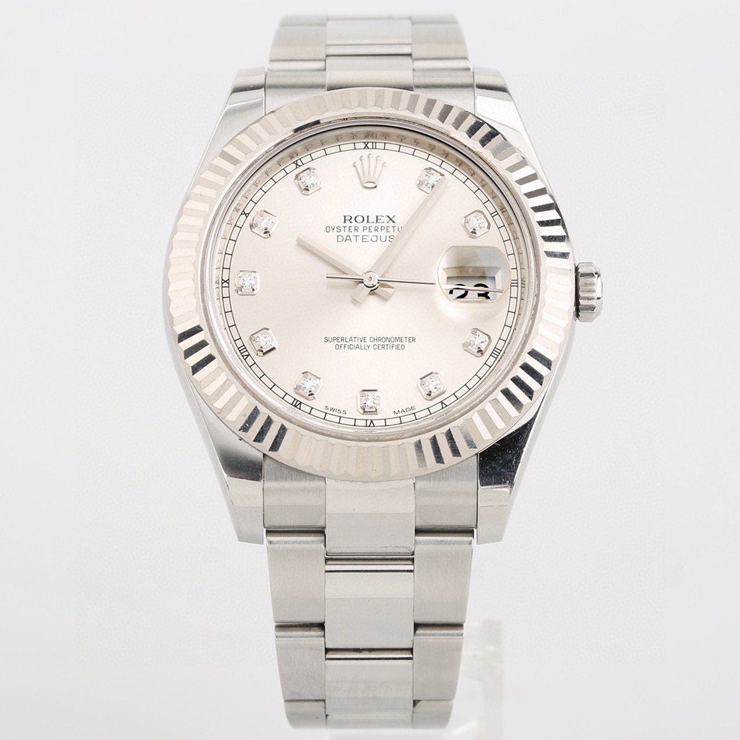 99新 Rolex/劳力士 日志型系列116334-72210 41mm 17年全套