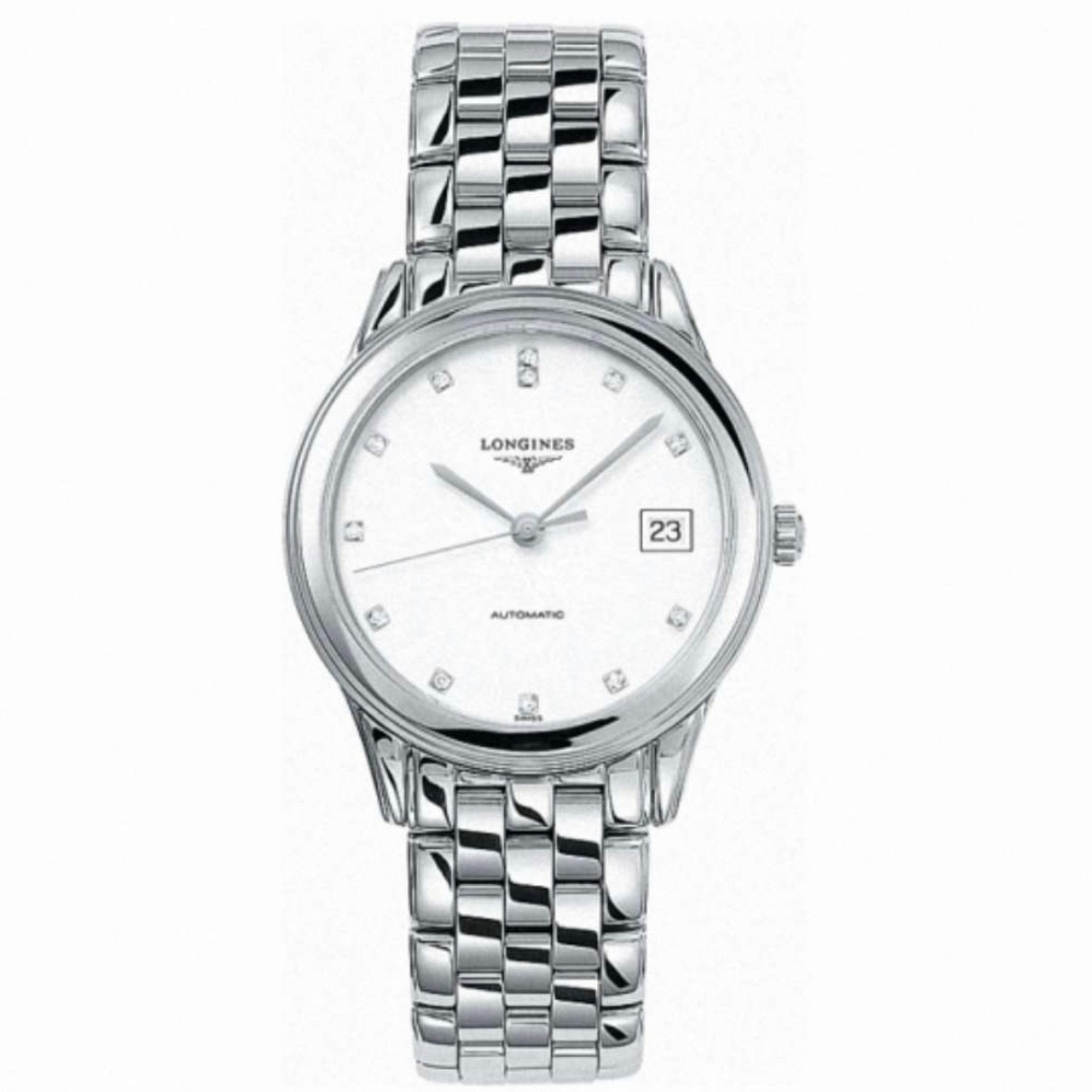 99新 Longines/浪琴 军旗774/36全自动机械手表/经典名表气质时尚
