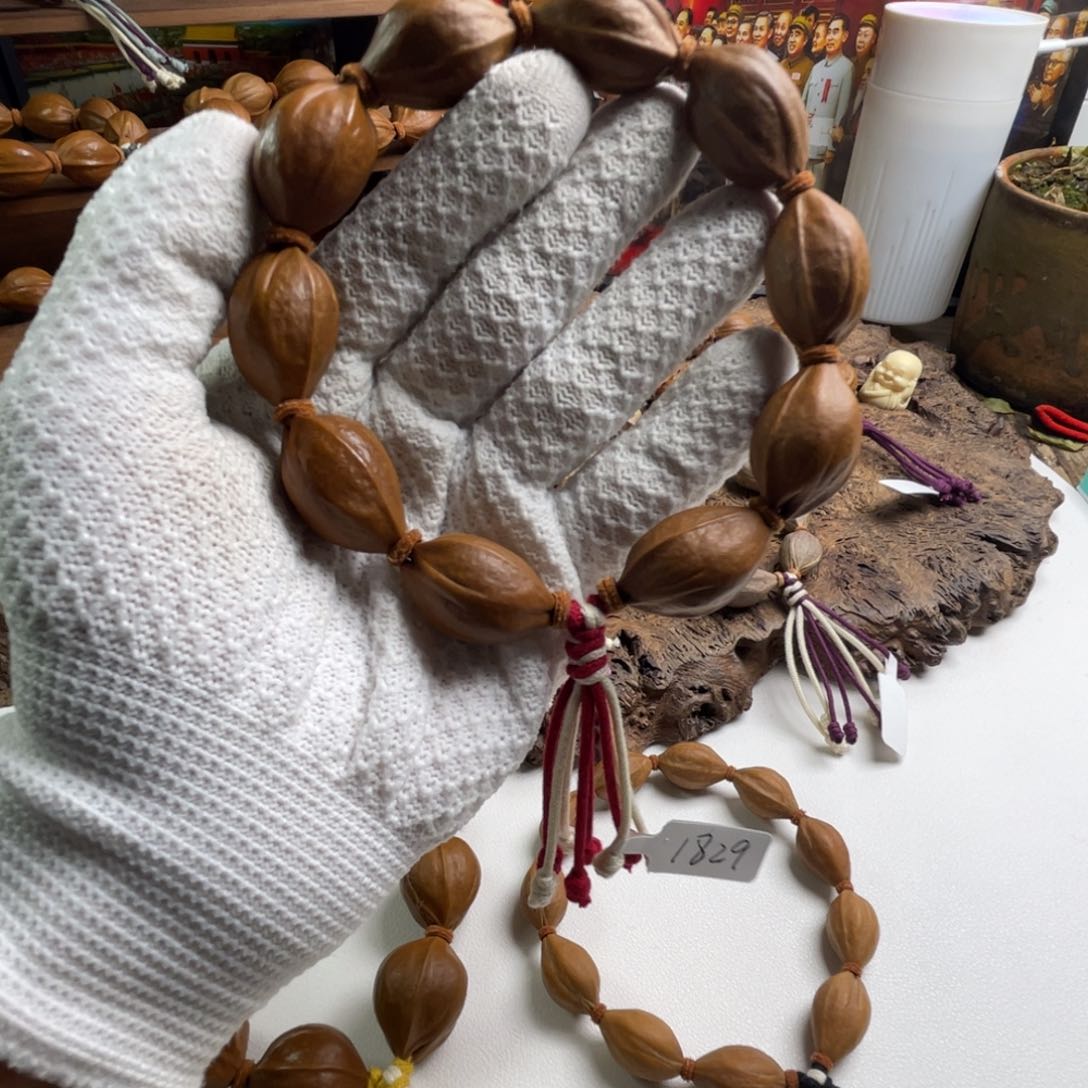 手串/手链橄榄核锦沄-1829原生态梅林铁核