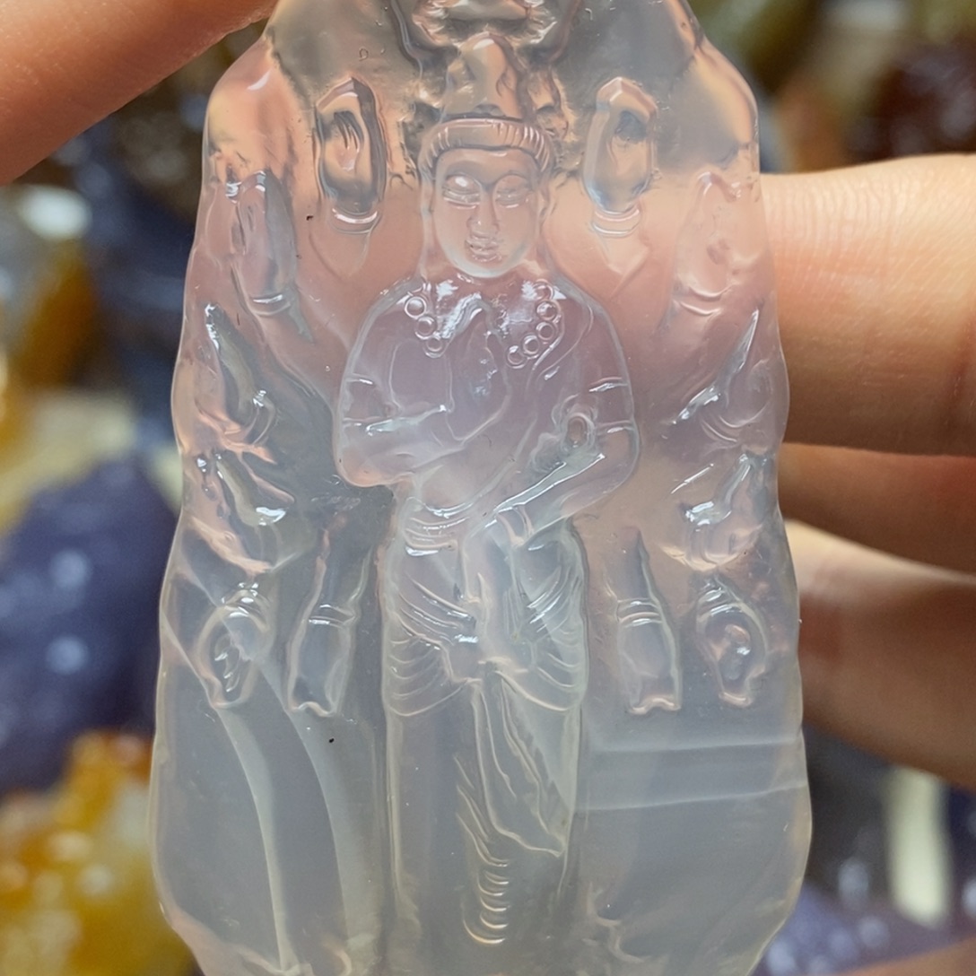 玛瑙/玉髓未镶嵌把件