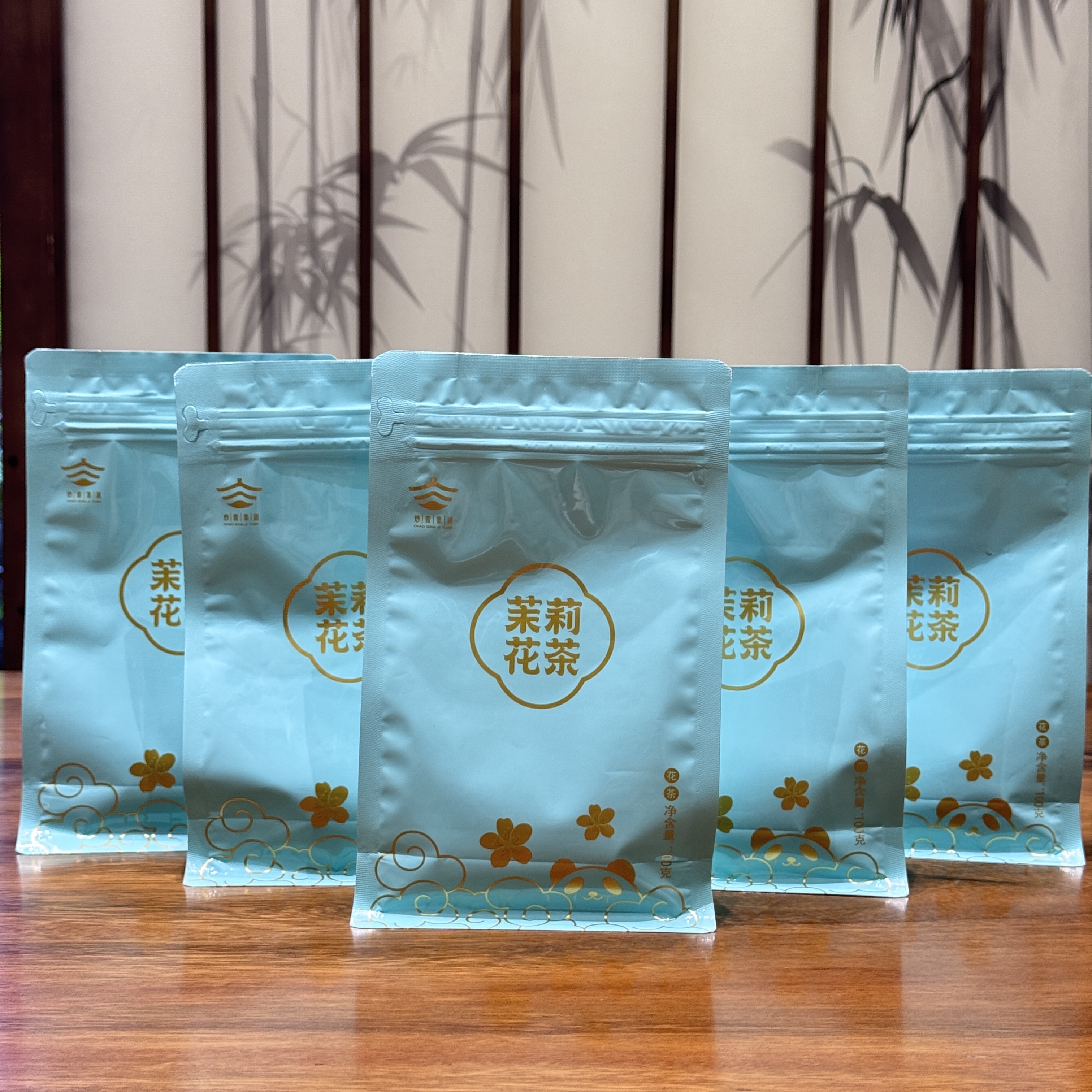 【炒青集团】AAAAA2025年新【茉莉花茶】特级花茶浓香耐泡500g