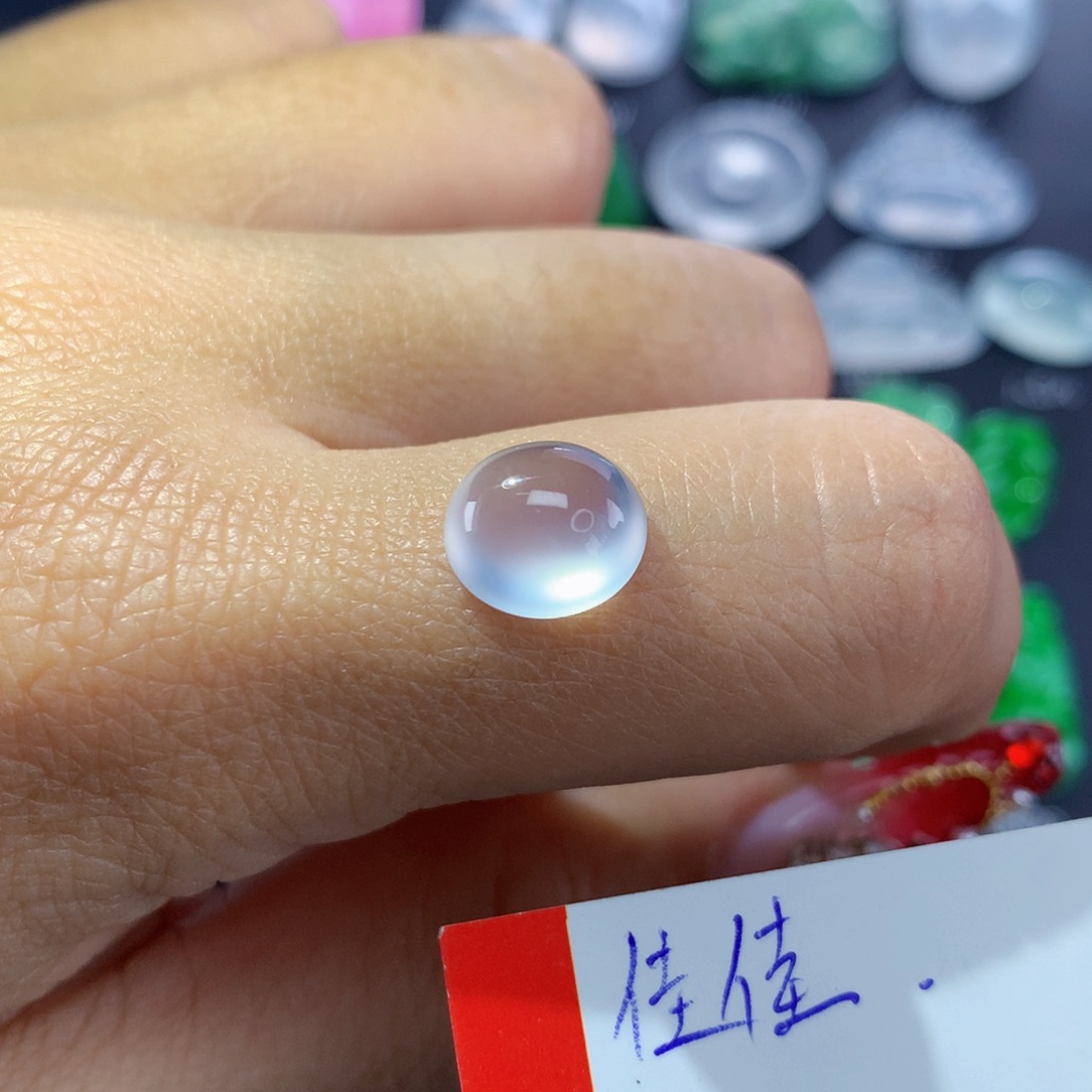 翡翠颈饰未镶嵌纯天然缅甸A货翡翠