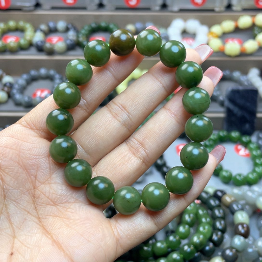 和田玉手链未镶嵌