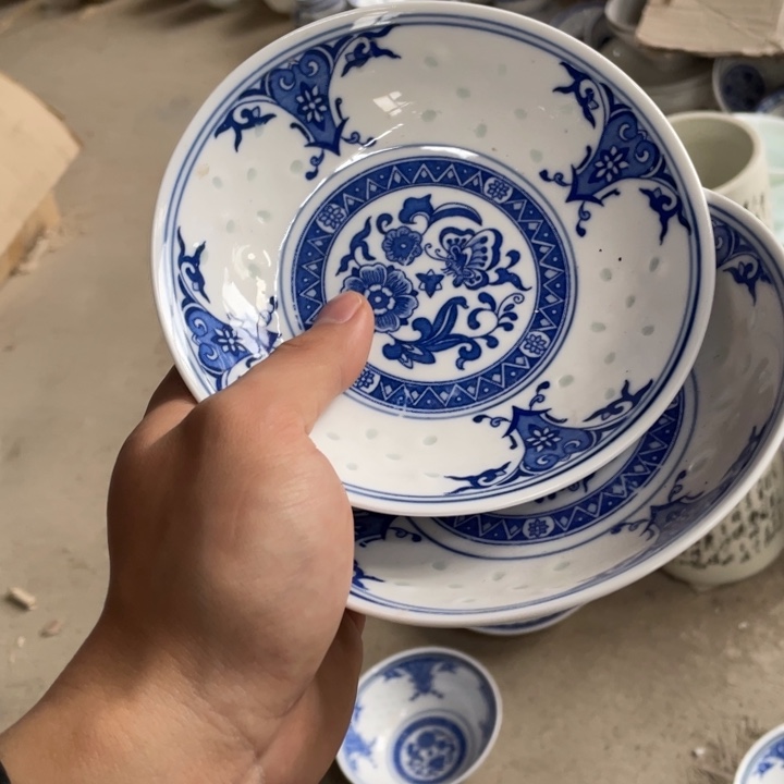 碗瓷景德镇高温细白瓷餐具