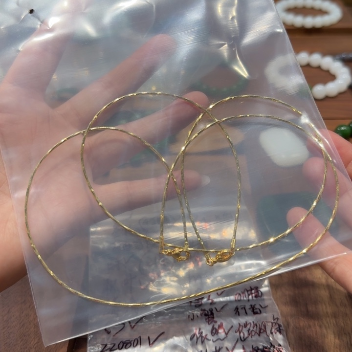 磨***宗和田玉未镶嵌颈饰