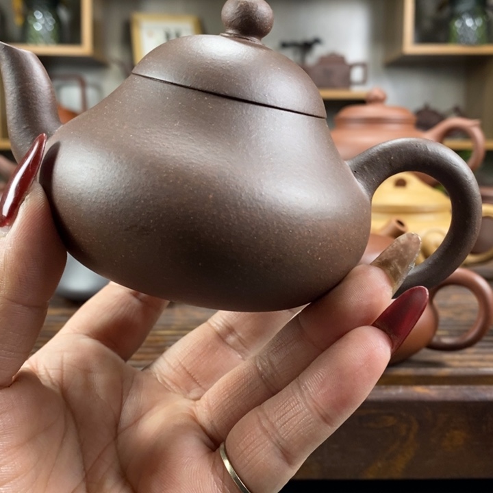 紫砂茶壶义****尝原矿紫砂壶