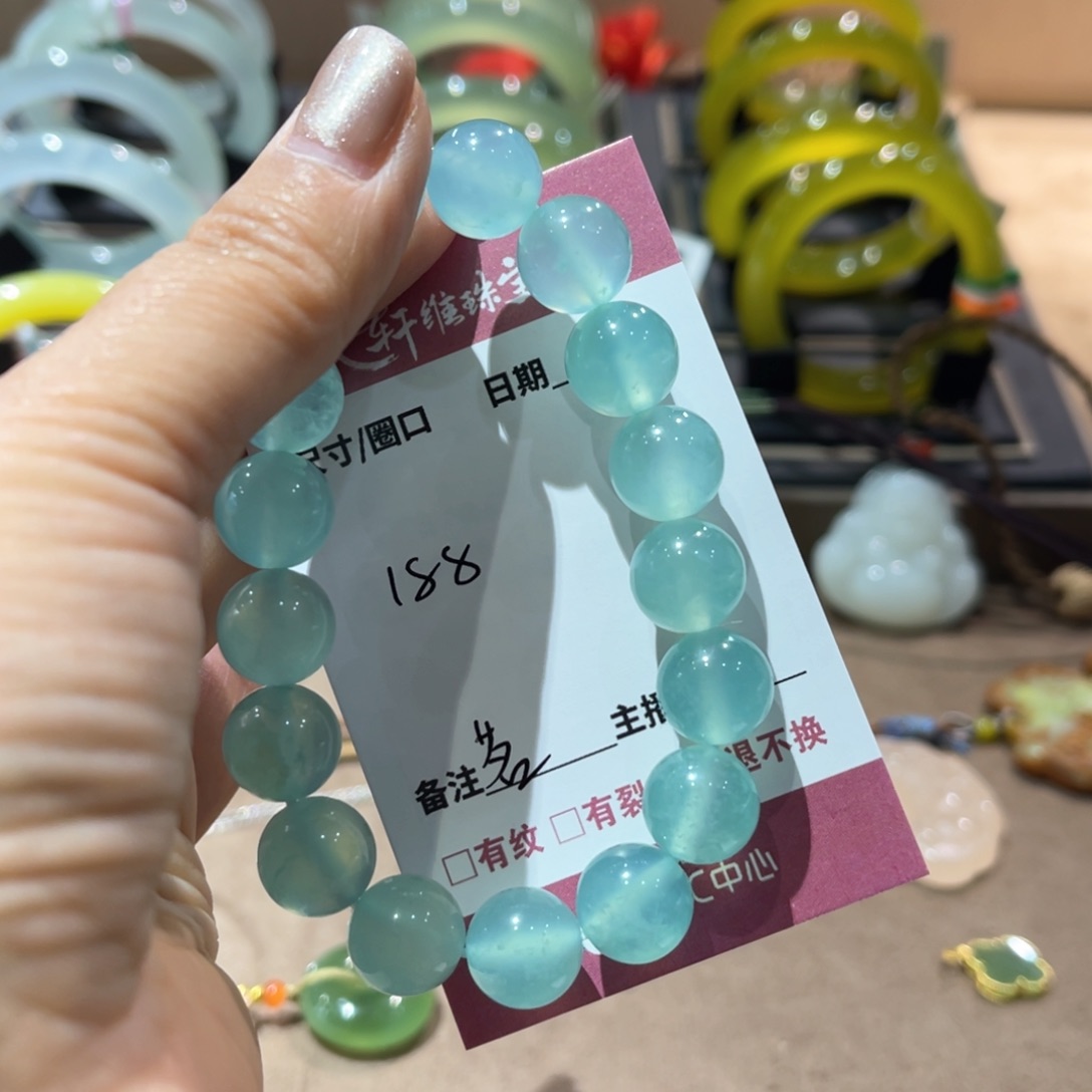 蛇纹石玉手镯未镶嵌茗****l手镯