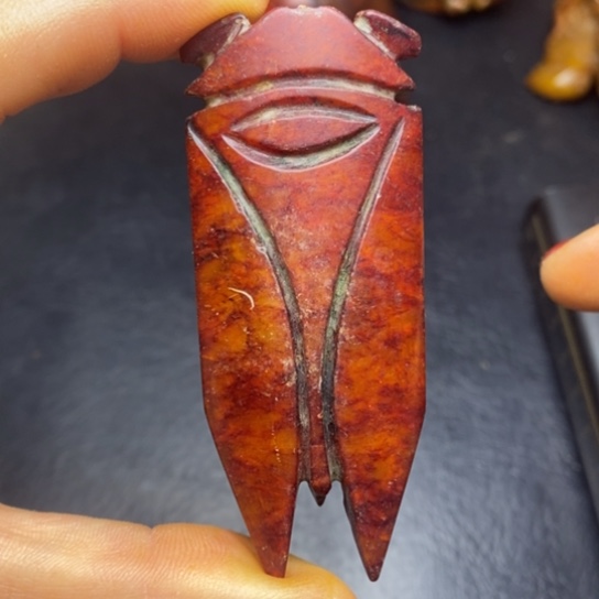 和田玉（糖玉）挂件未镶嵌