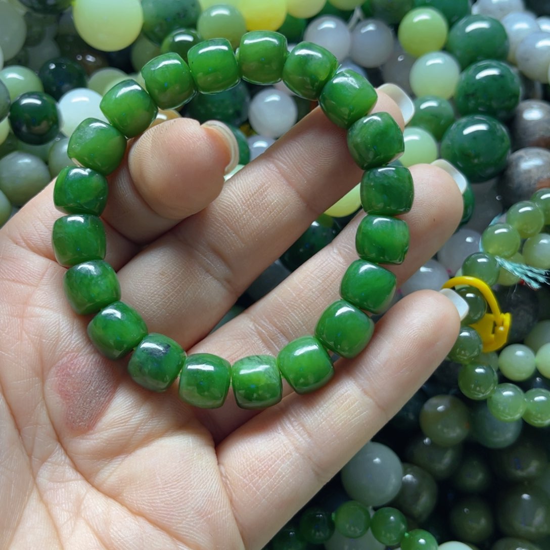 和田玉手链未镶嵌