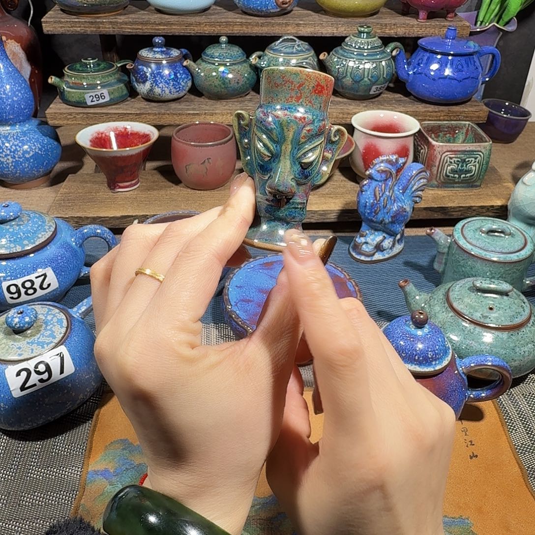 茗欣钧窑高温钧瓷