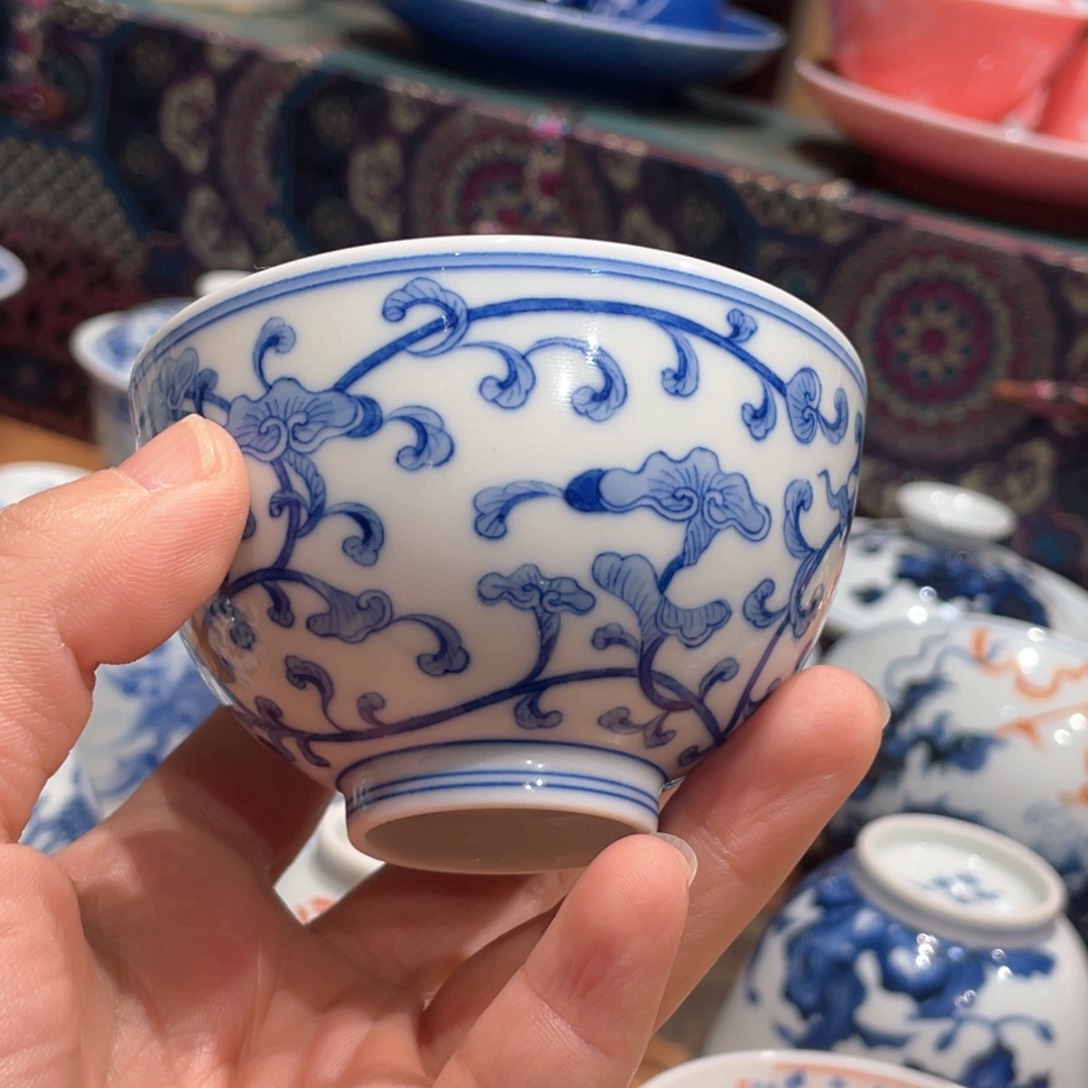 杯瑕疵小趣灵芝杯