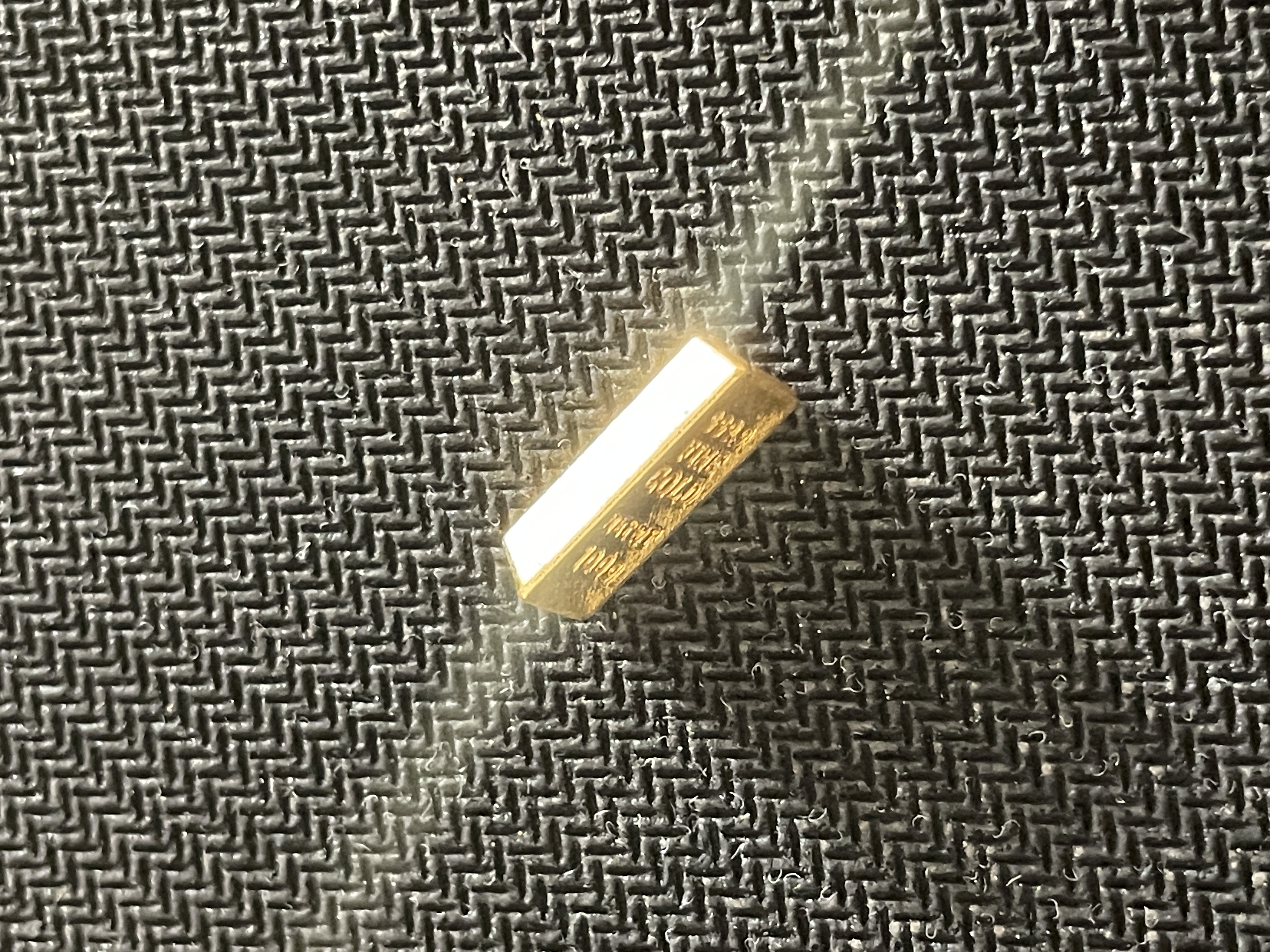 GY386精工小金条装饰拍一发二多样