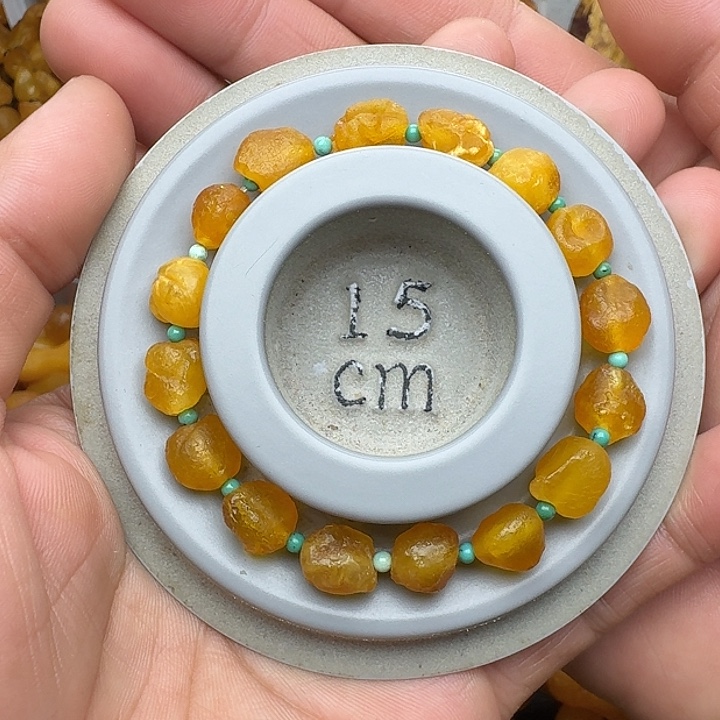 蜜蜡未镶嵌裸石天然蜜蜡手串