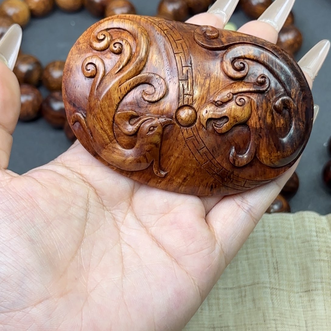 大***哥把件黄花梨/降香黄檀