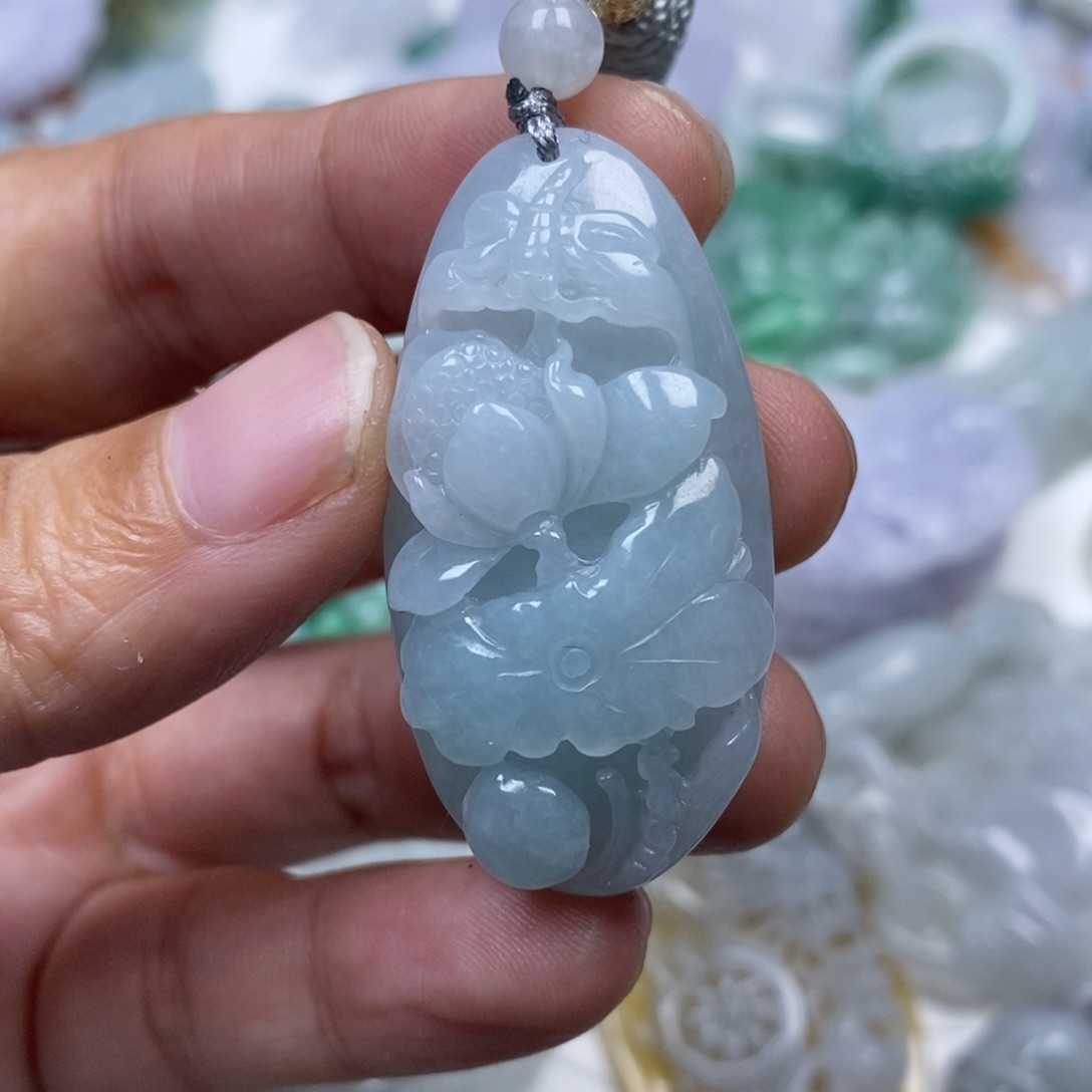 颈饰未镶嵌翡翠翡翠