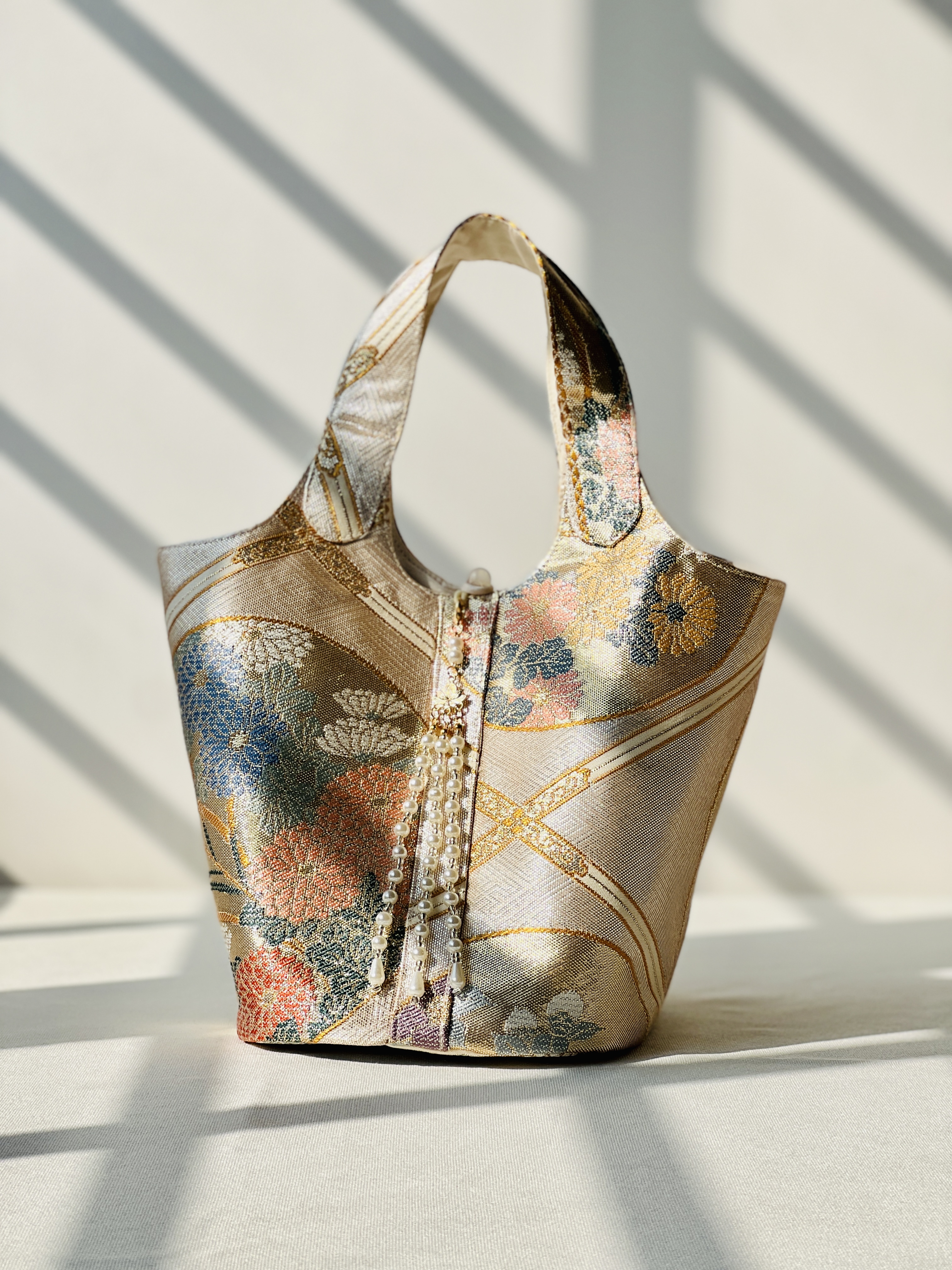 西阵织 包包 菜篮子包包  百搭包包 时尚包包