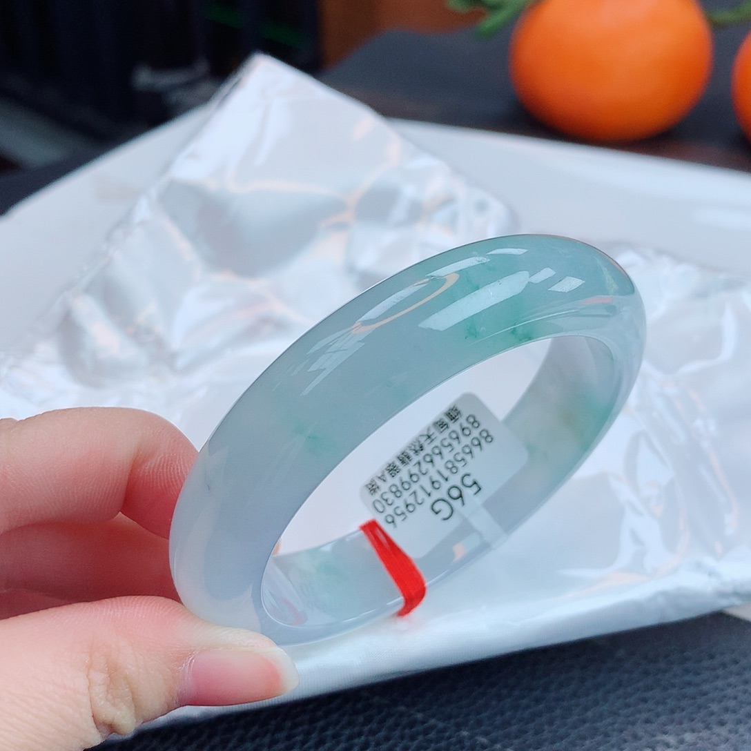 翡翠手镯未镶嵌缅甸天然翡翠A货