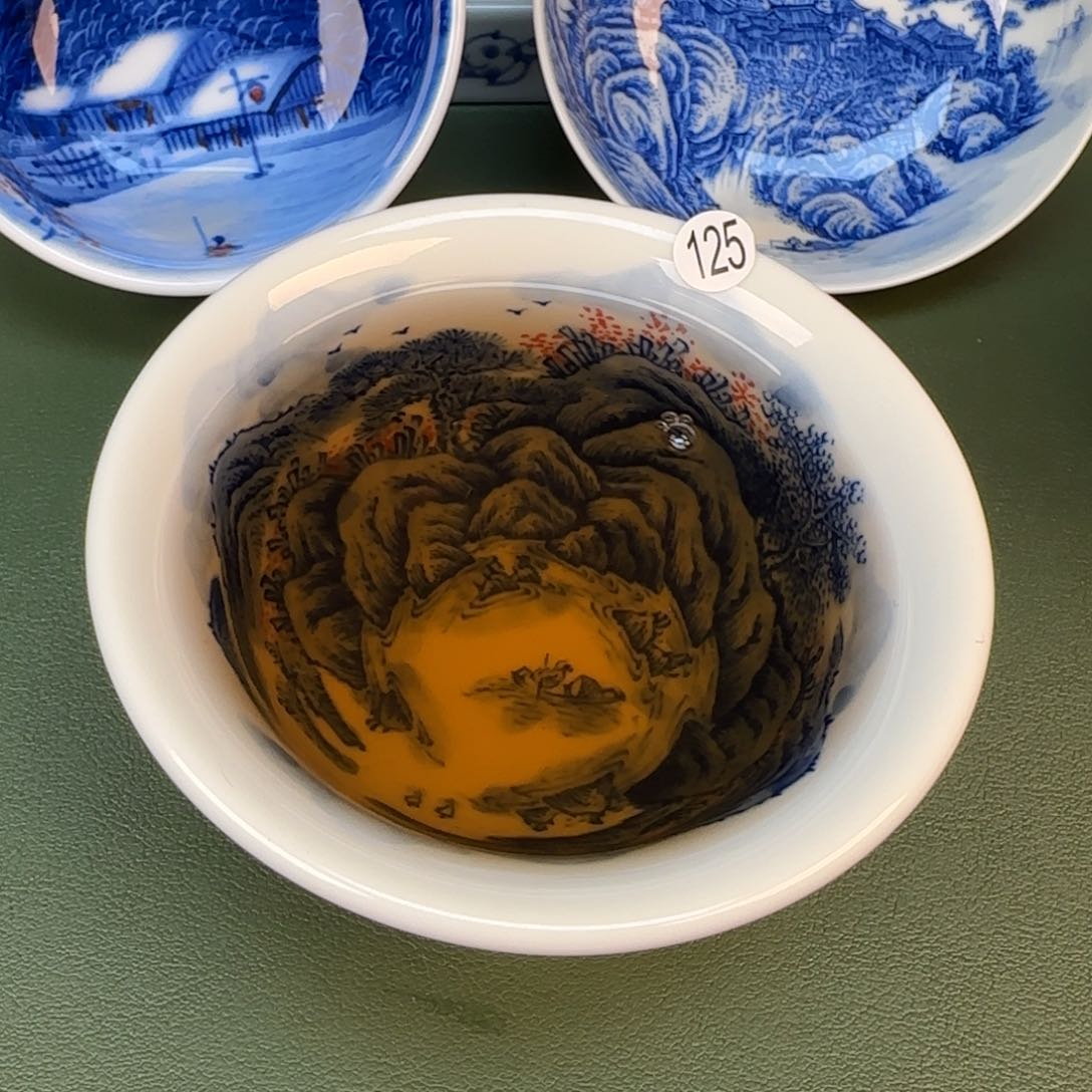 彦祖纯手工手绘茶具125