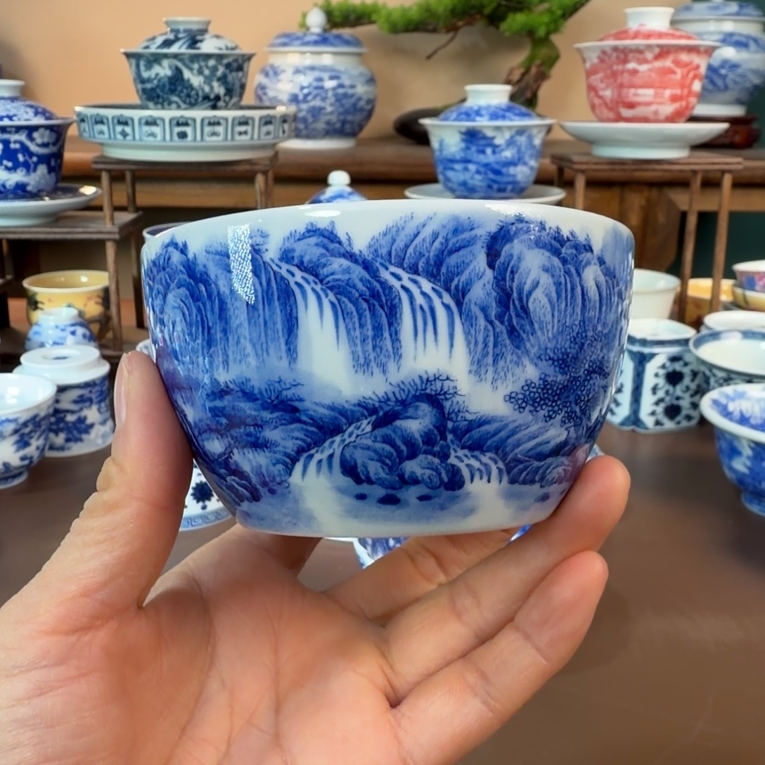 景德镇陶瓷手工手绘