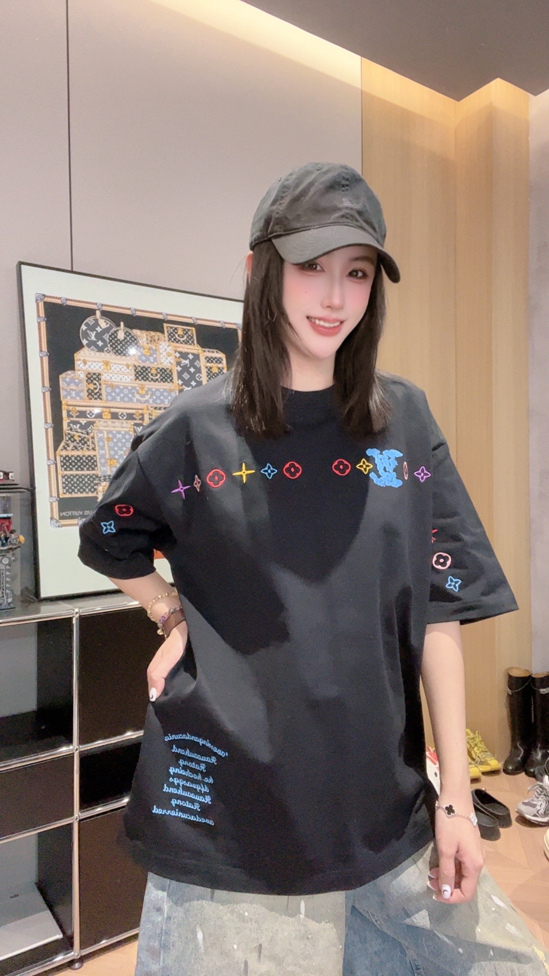 【GJ1367】(老驴短袖)280G买手店品质！潮牌男女同款短袖