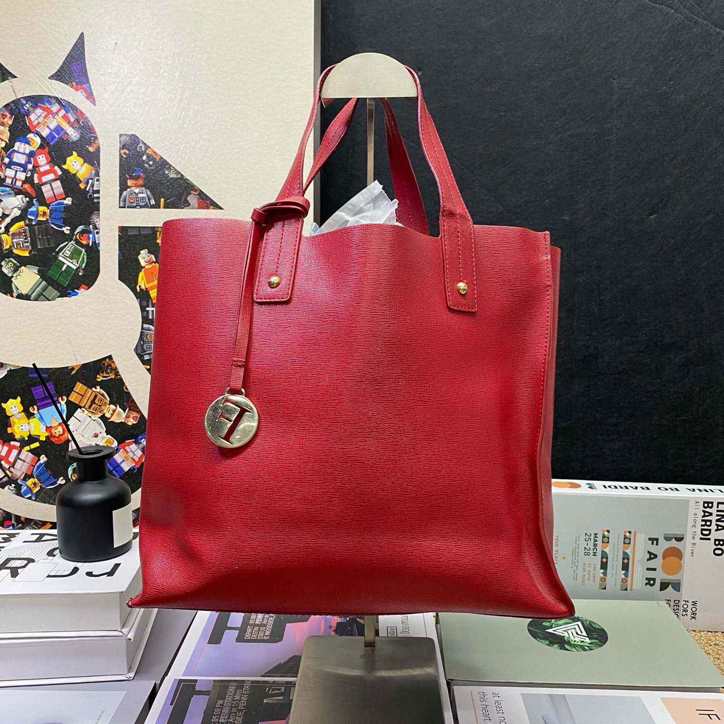 95新 FURLA/芙拉 22502单肩包29*25