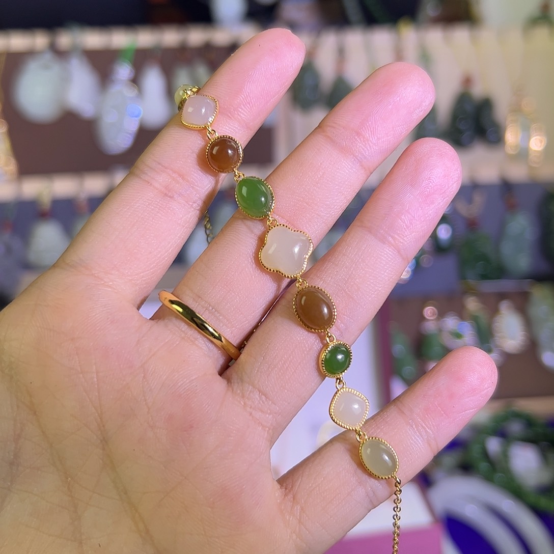 手链未镶嵌和田玉