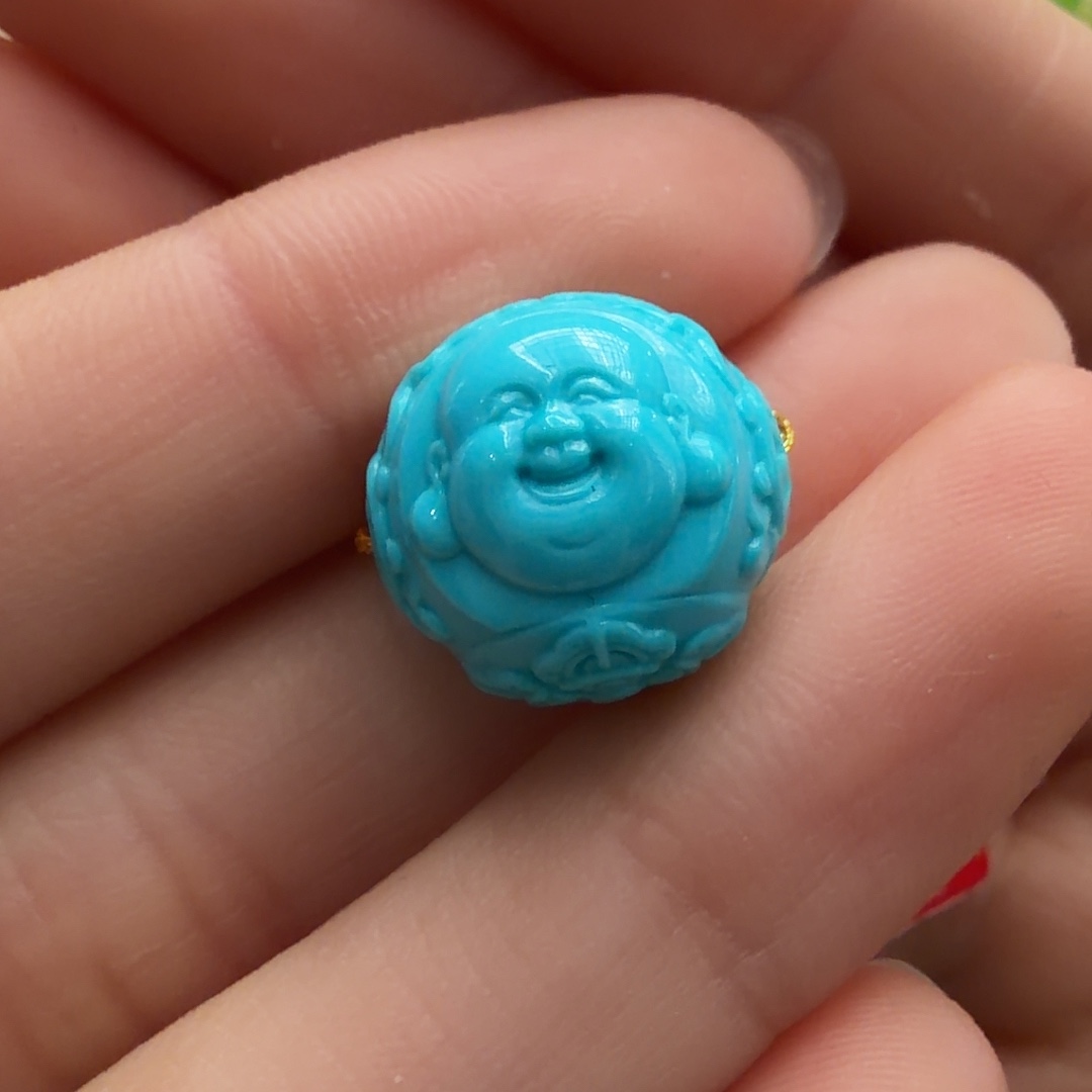 绿松石未镶嵌颈饰