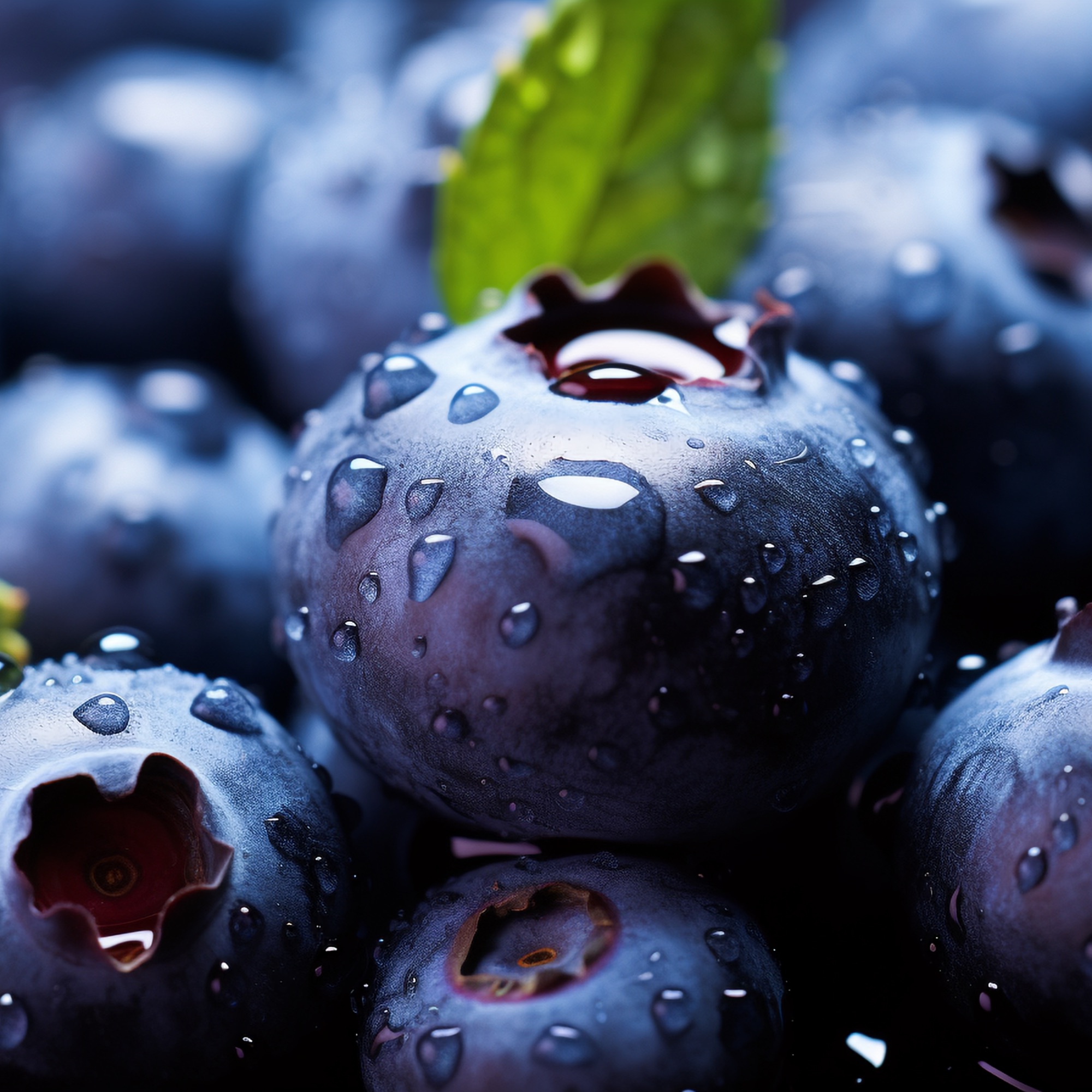 云南高山露天种植花香蓝莓新鲜水果发货YPTX