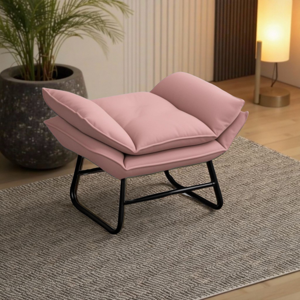 云朵沙发单独脚踏轻奢客厅家用创意简约阳台北欧风