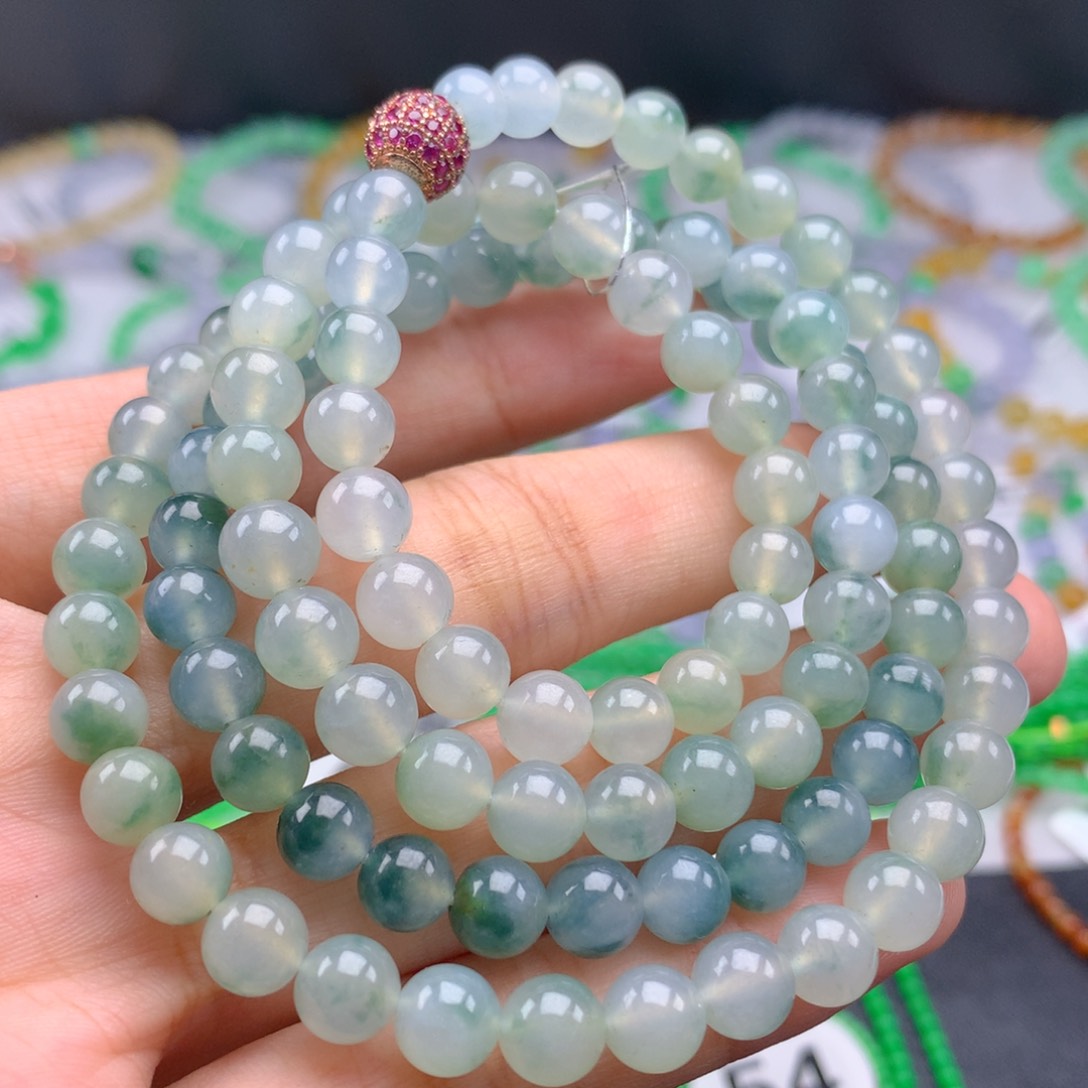 未镶嵌翡翠手链卡