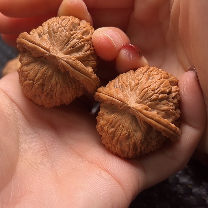 文玩核桃把件40件全品白狮子