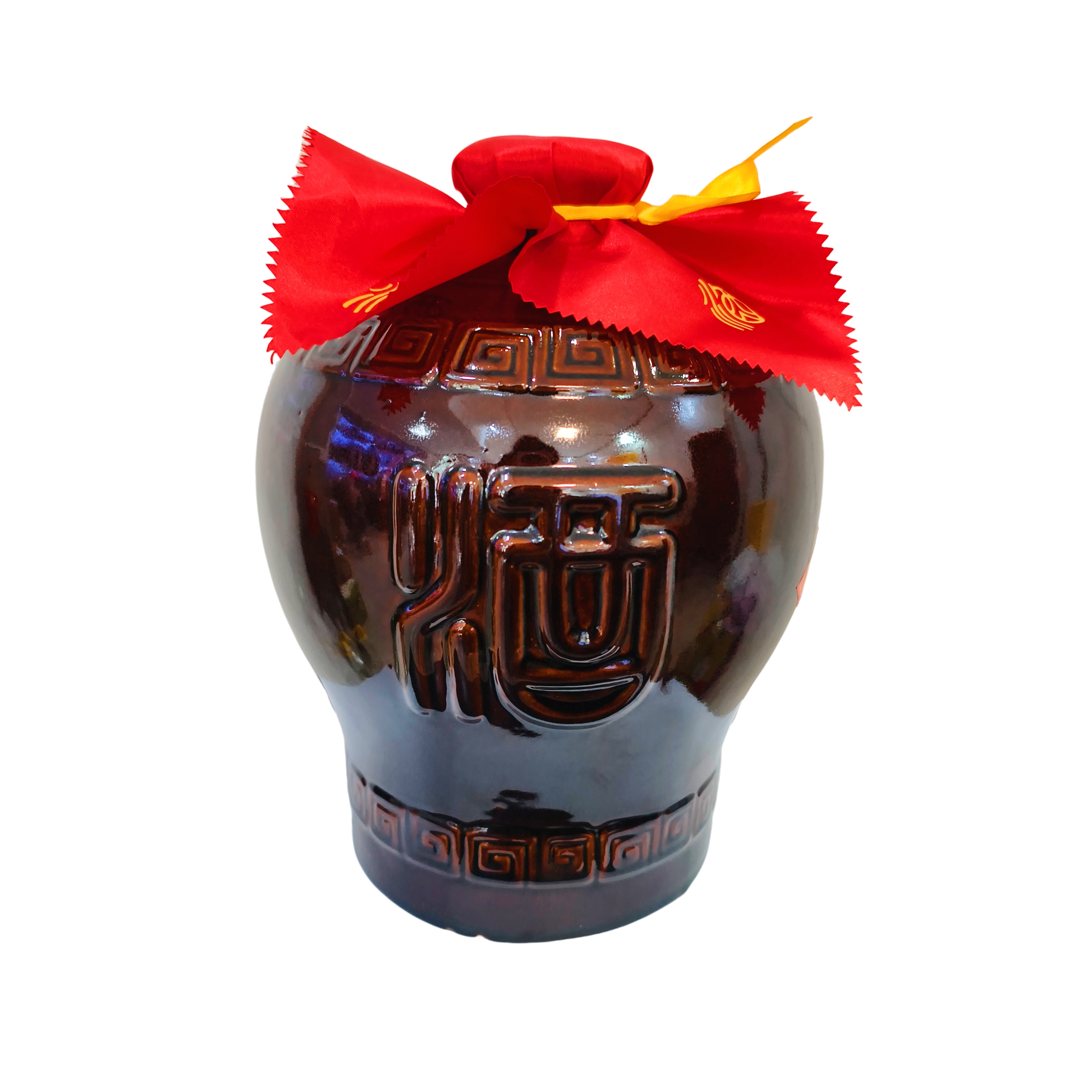 英武阳谷陈酿53度酱香型白酒5L装 红陶坛纯粮白酒53%Vol