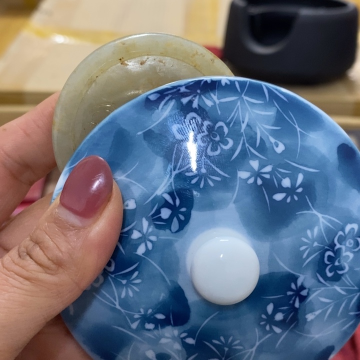 瓷中古工艺品一件