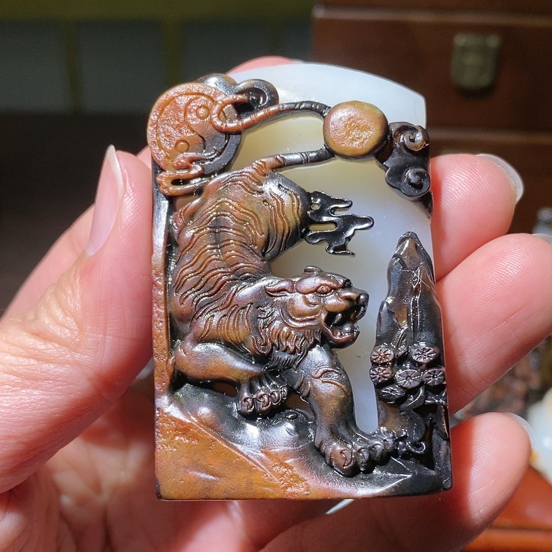 和田玉挂件未镶嵌