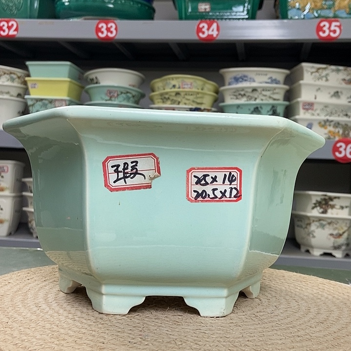 紫砂紫砂花盆0273