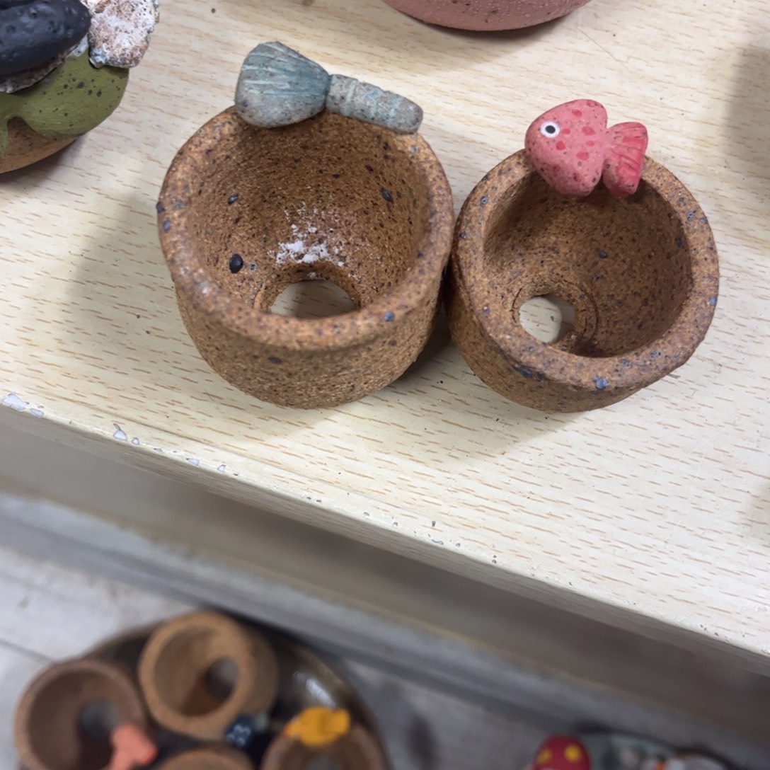 烧***麦泥塑古镇炻陶花盆