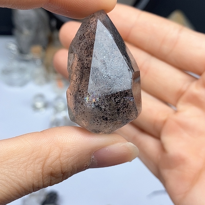 水晶颈饰未镶嵌满天星