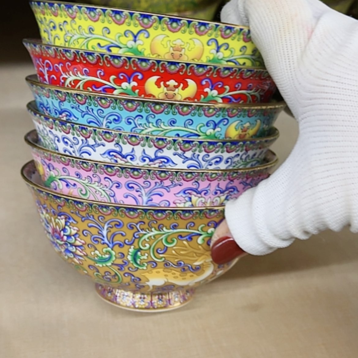 【闪购商品】碗4.5寸6个……………………