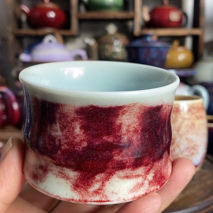 中国神后钧瓷茶具